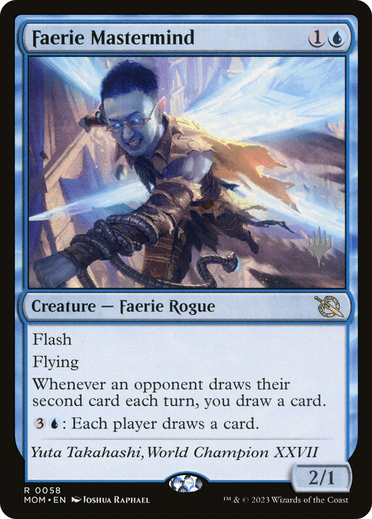 Faerie Mastermind (Promo Pack) [March of the Machine Promos] - Magic: The Gathering - Card Brawlers | Quebec | Canada |