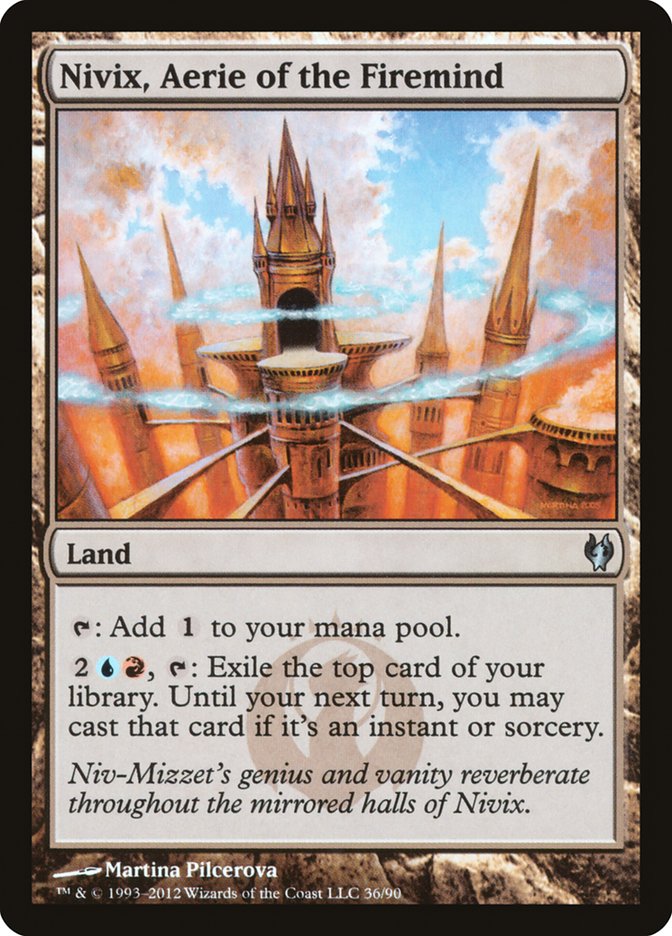 Nivix, Aerie of the Firemind [Duel Decks: Izzet vs. Golgari] - Magic: The Gathering - Card Brawlers | Quebec | Canada |
