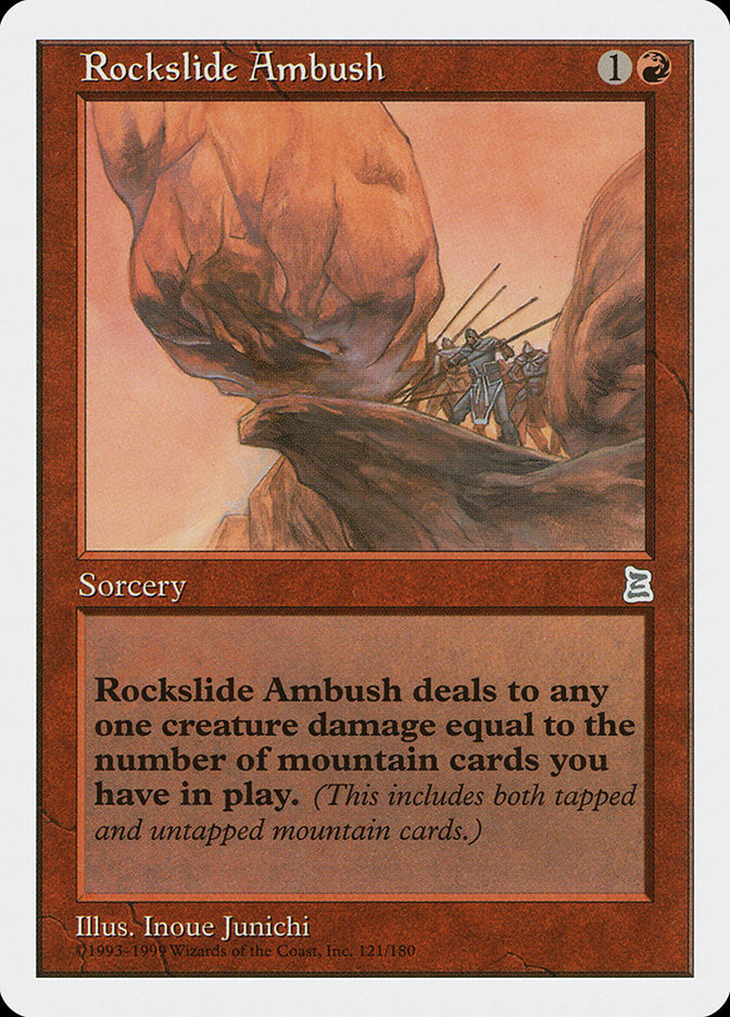 Rockslide Ambush [Portal Three Kingdoms] - Magic: The Gathering - Card Brawlers | Quebec | Canada |