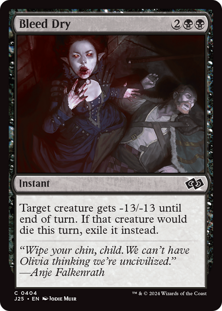 Bleed Dry [Foundations Jumpstart] - Magic: The Gathering - Card Brawlers | Quebec | Canada |