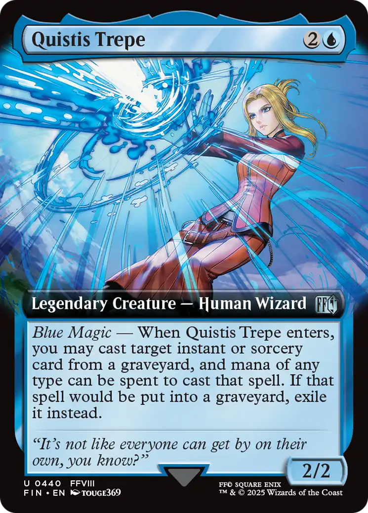 Quistis Trepe (Extended Art) [FINAL FANTASY] - Magic: The Gathering - Card Brawlers | Quebec | Canada |