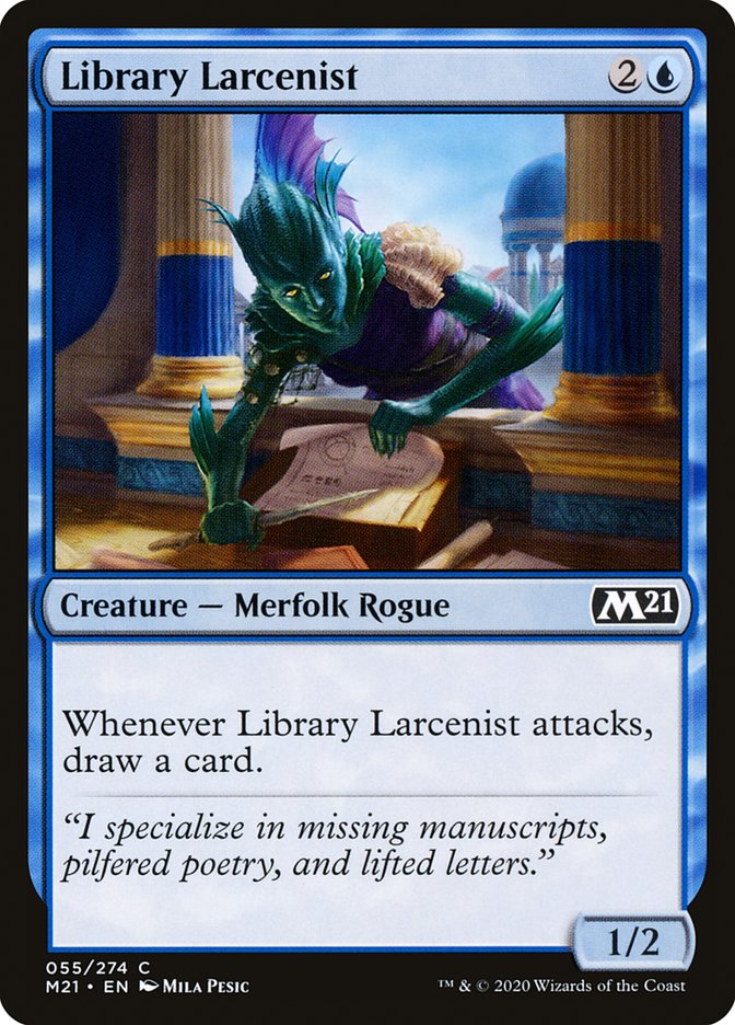Library Larcenist [Core Set 2021] - Magic: The Gathering - Card Brawlers | Quebec | Canada |