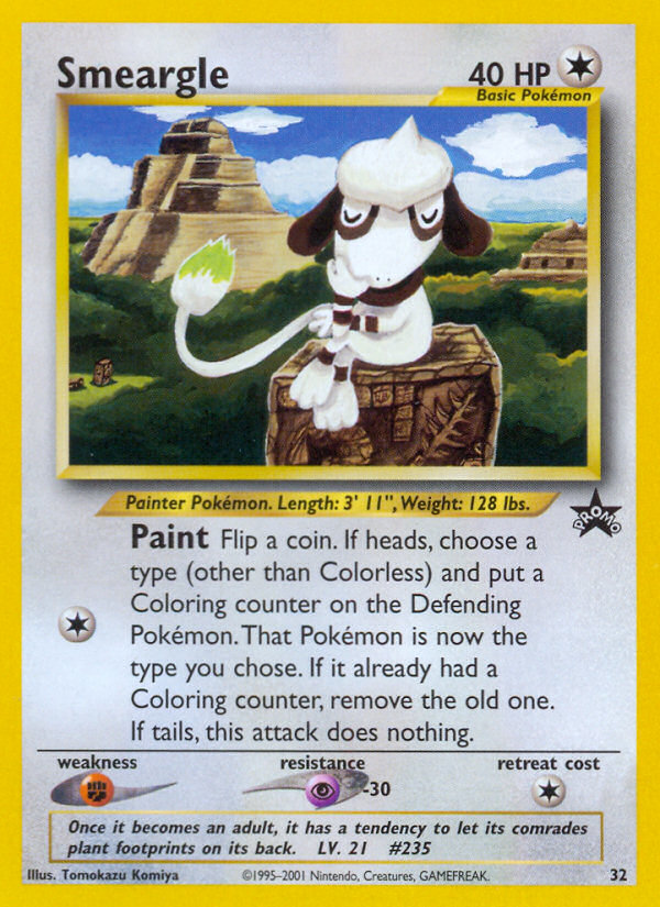 Smeargle (32) [Wizards of the Coast: Black Star Promos] - Pokémon - Card Brawlers | Quebec | Canada |