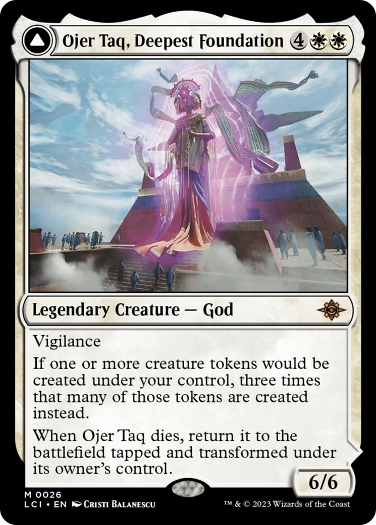 Ojer Taq, Deepest Foundation // Temple of Civilization [The Lost Caverns of Ixalan] - Magic: The Gathering - Card Brawlers | Quebec | Canada |