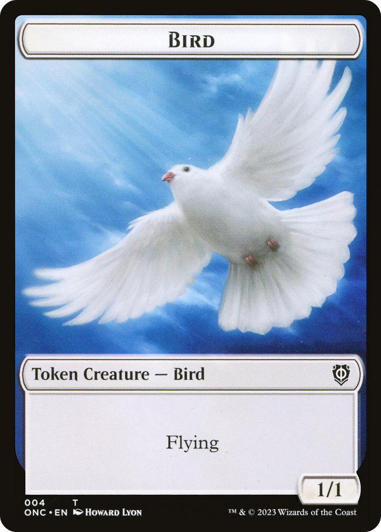 Bird // Cat Double-Sided Token [Phyrexia: All Will Be One Commander Tokens] - Magic: The Gathering - Card Brawlers | Quebec | Canada |