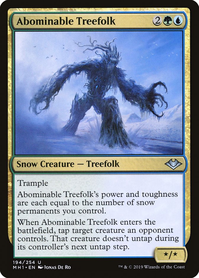 Abominable Treefolk [Modern Horizons] - Magic: The Gathering - Card Brawlers | Quebec | Canada |