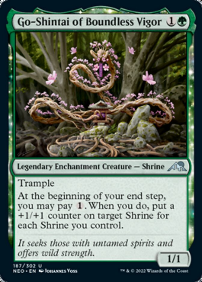 Go-Shintai of Boundless Vigor [Kamigawa: Neon Dynasty] - Magic: The Gathering - Card Brawlers | Quebec | Canada |