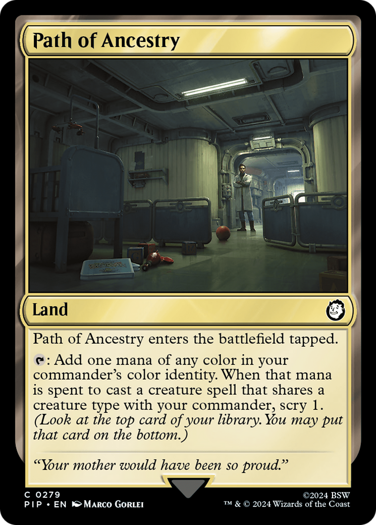 Path of Ancestry [Fallout] - Magic: The Gathering - Card Brawlers | Quebec | Canada |