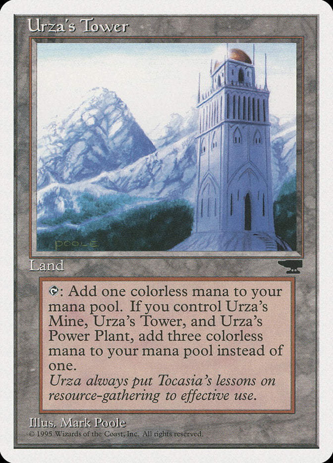 Urza's Tower (Mountains) [Chronicles] - Magic: The Gathering - Card Brawlers | Quebec | Canada |