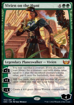 Vivien on the Hunt (Promo Pack) [Streets of New Capenna Promos] - Magic: The Gathering - Card Brawlers | Quebec | Canada |