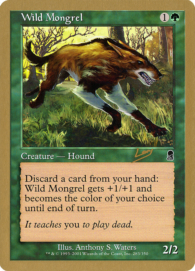 Wild Mongrel (Raphael Levy) [World Championship Decks 2002] - Magic: The Gathering - Card Brawlers | Quebec | Canada |