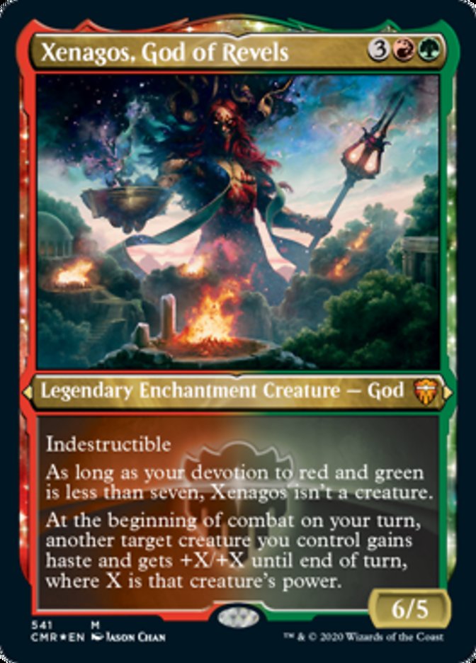 Xenagos, God of Revels (Etched) [Commander Legends] - Magic: The Gathering - Card Brawlers | Quebec | Canada |