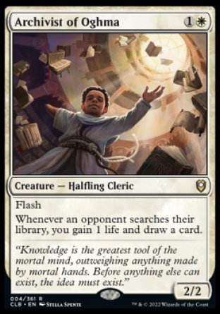 Archivist of Oghma [Commander Legends: Battle for Baldur's Gate] - Magic: The Gathering - Card Brawlers | Quebec | Canada |