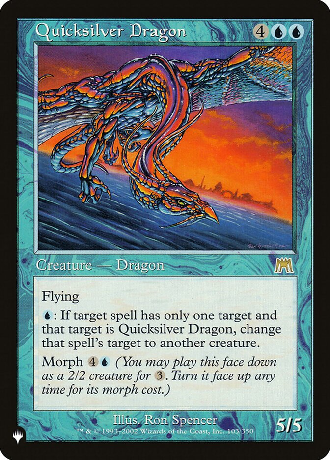 Quicksilver Dragon [The List] - Magic: The Gathering - Card Brawlers | Quebec | Canada |