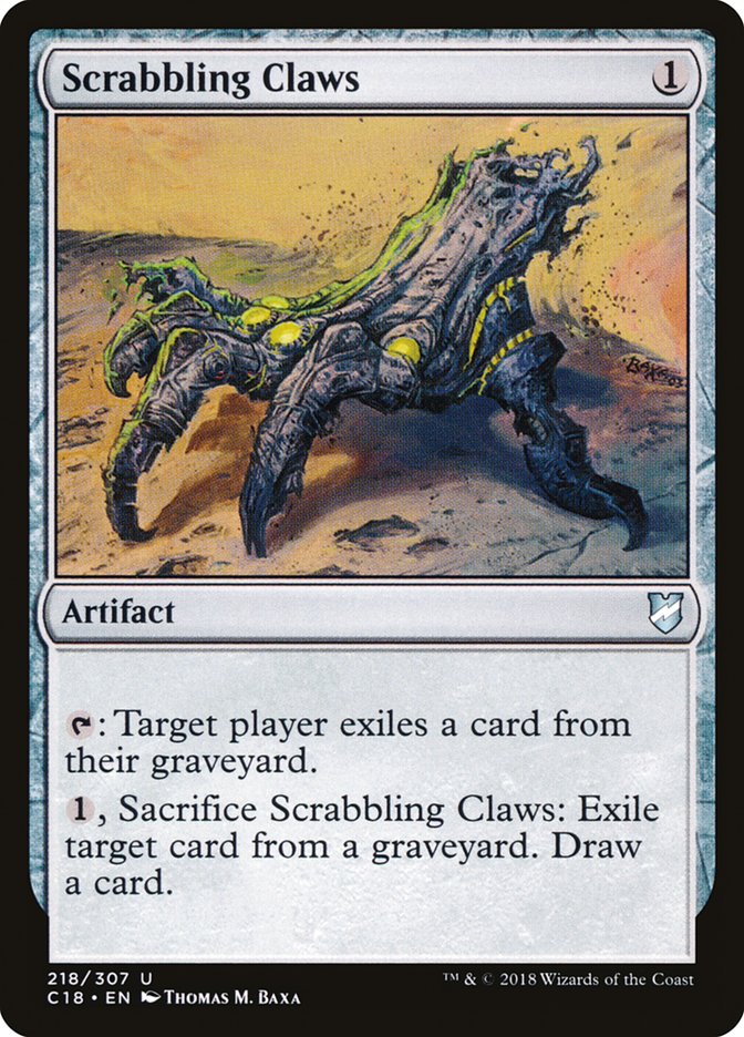 Scrabbling Claws [Commander 2018] - Magic: The Gathering - Card Brawlers | Quebec | Canada |