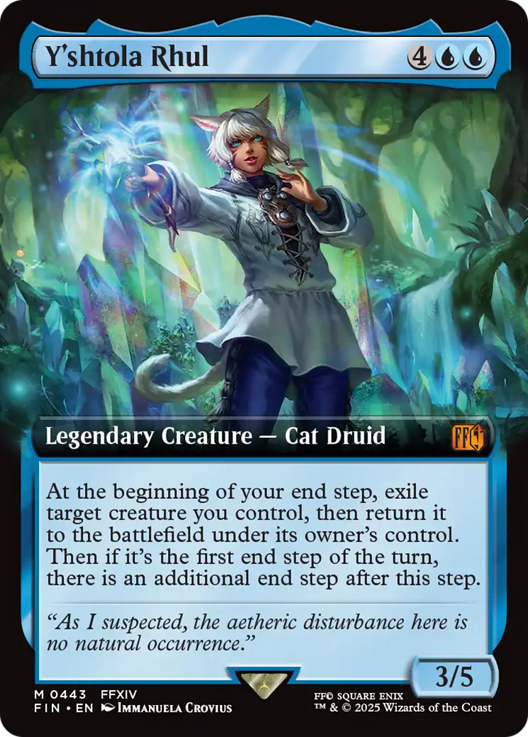 Y'shtola Rhul (Extended Art) [FINAL FANTASY] - Magic: The Gathering - Card Brawlers | Quebec | Canada |