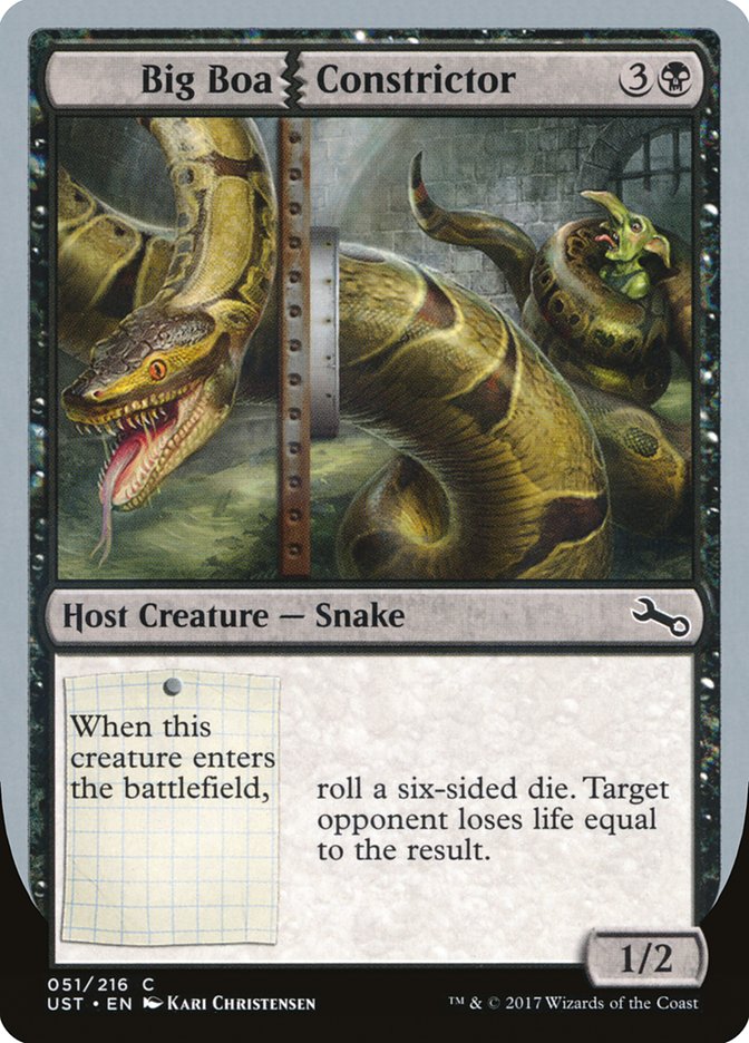 Big Boa Constrictor [Unstable] - Magic: The Gathering - Card Brawlers | Quebec | Canada |