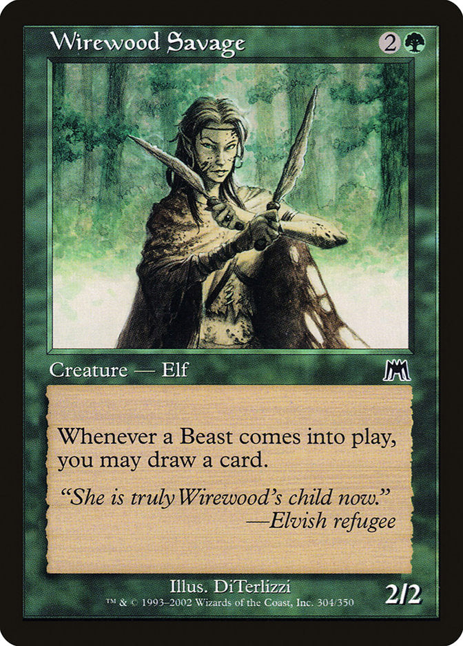 Wirewood Savage [Onslaught] - Magic: The Gathering - Card Brawlers | Quebec | Canada |