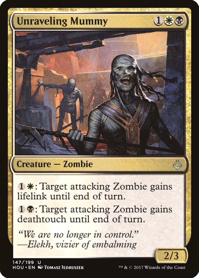 Unraveling Mummy [Hour of Devastation] - Magic: The Gathering - Card Brawlers | Quebec | Canada |