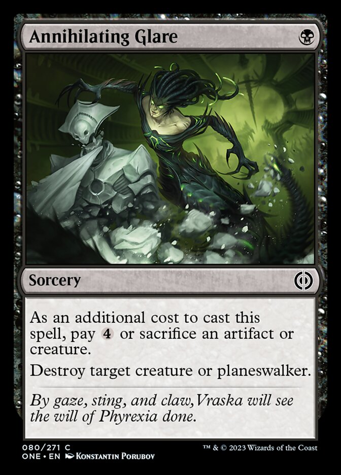 Annihilating Glare [Phyrexia: All Will Be One] - Magic: The Gathering - Card Brawlers | Quebec | Canada |