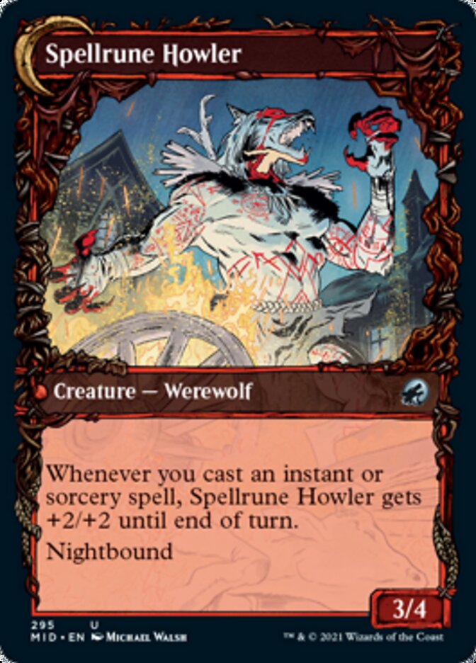 Spellrune Painter // Spellrune Howler (Showcase Equinox) [Innistrad: Midnight Hunt] - Magic: The Gathering - Card Brawlers | Quebec | Canada |