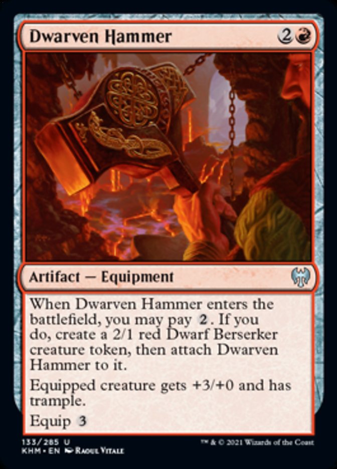 Dwarven Hammer [Kaldheim] - Magic: The Gathering - Card Brawlers | Quebec | Canada |