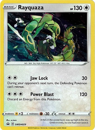 Rayquaza (SWSH029) [Sword & Shield: Black Star Promos] - Pokémon - Card Brawlers | Quebec | Canada |