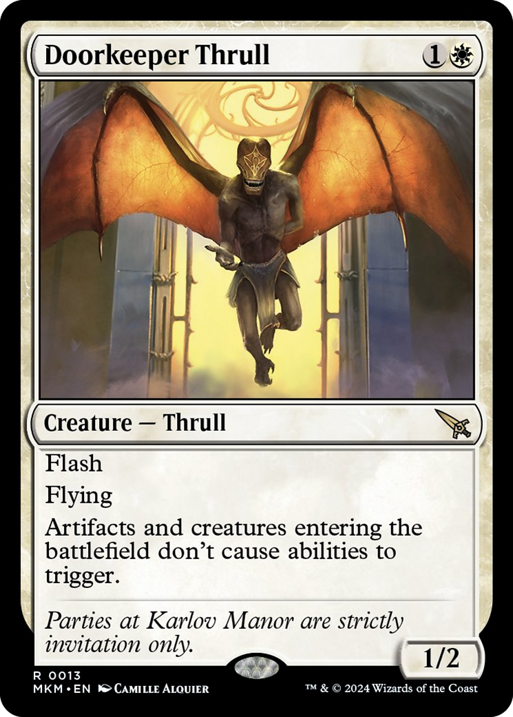 Doorkeeper Thrull [Murders at Karlov Manor] - Magic: The Gathering - Card Brawlers | Quebec | Canada |