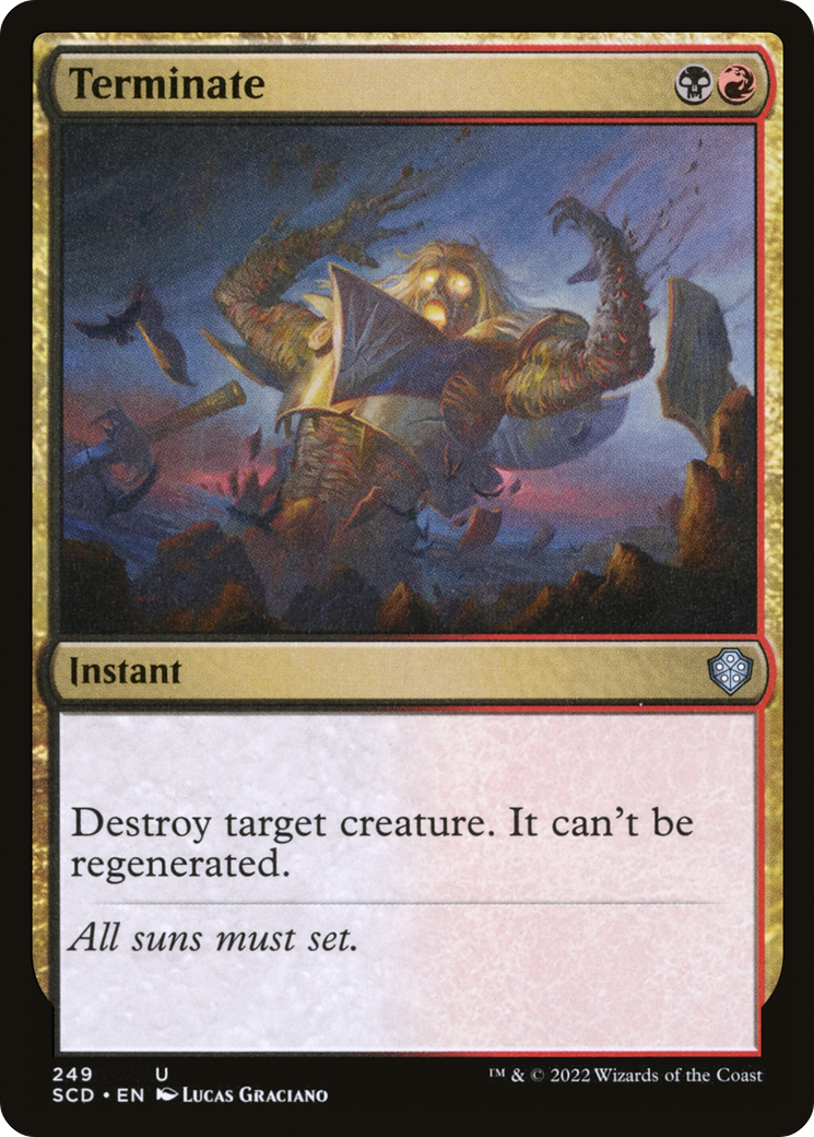 Terminate [Starter Commander Decks] - Magic: The Gathering - Card Brawlers | Quebec | Canada |