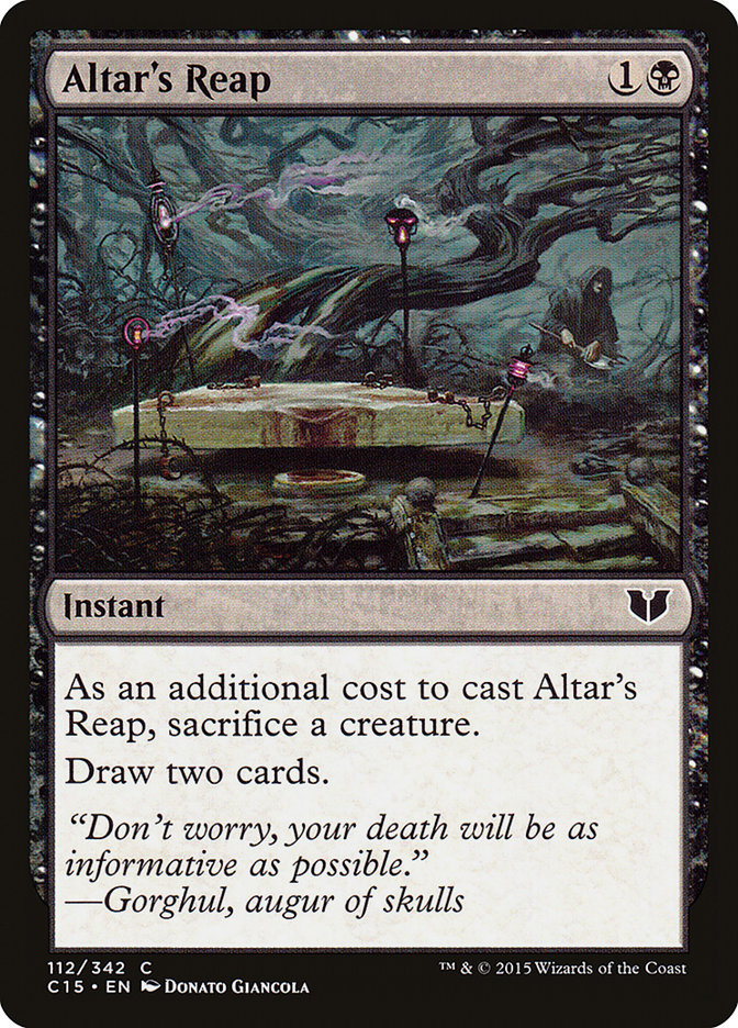 Altar's Reap [Commander 2015] - Magic: The Gathering - Card Brawlers | Quebec | Canada |