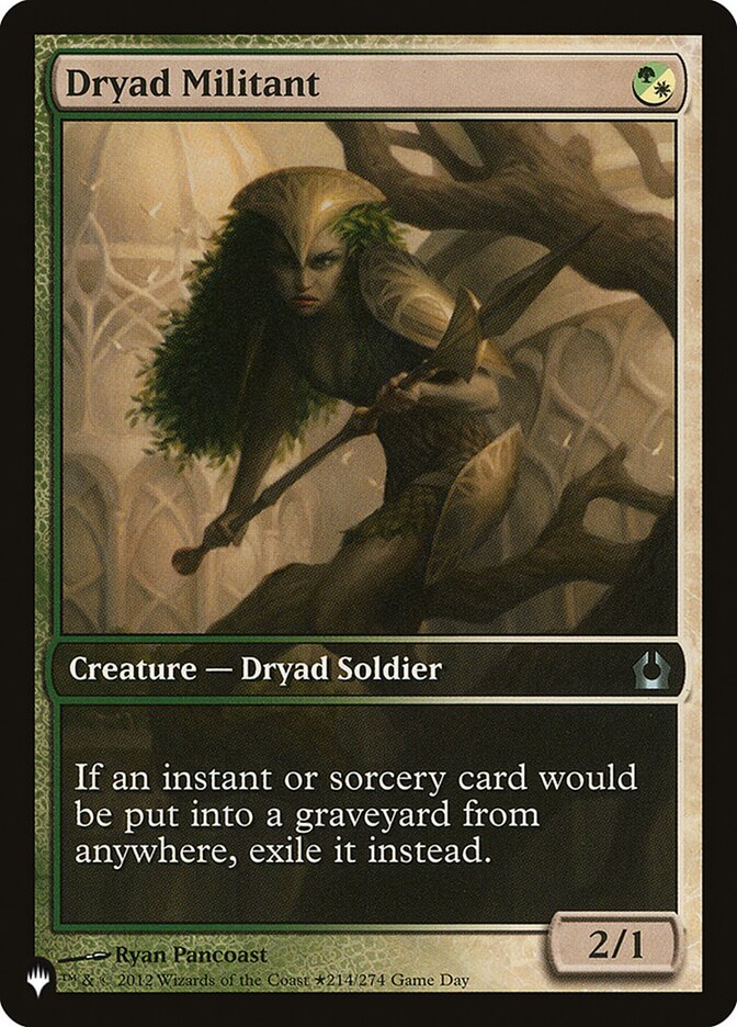 Dryad Militant [The List] - Magic: The Gathering - Card Brawlers | Quebec | Canada |