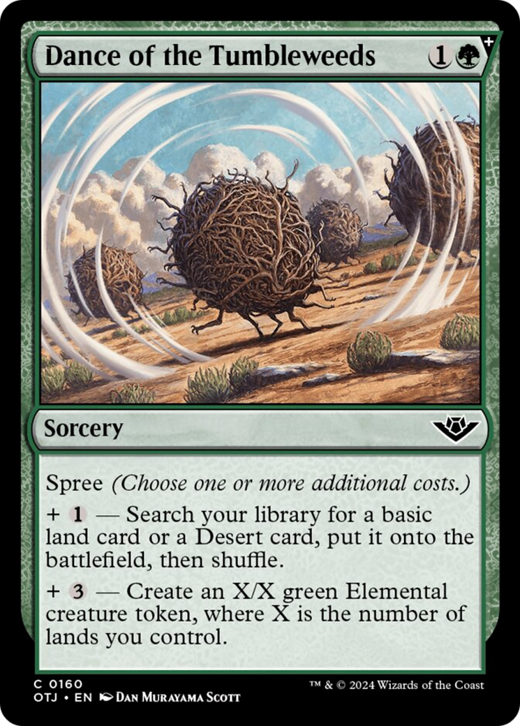Dance of the Tumbleweeds [Outlaws of Thunder Junction] - Magic: The Gathering - Card Brawlers | Quebec | Canada |