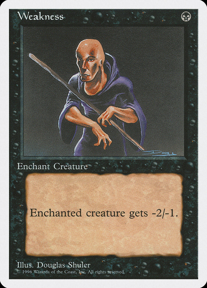 Weakness [Introductory Two-Player Set] - Magic: The Gathering - Card Brawlers | Quebec | Canada |