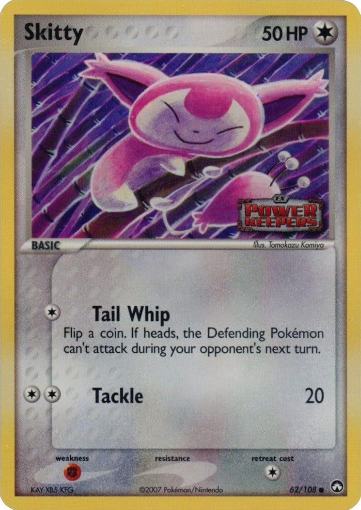 Skitty (62/108) (Stamped) [EX: Power Keepers] - Pokémon - Card Brawlers | Quebec | Canada |