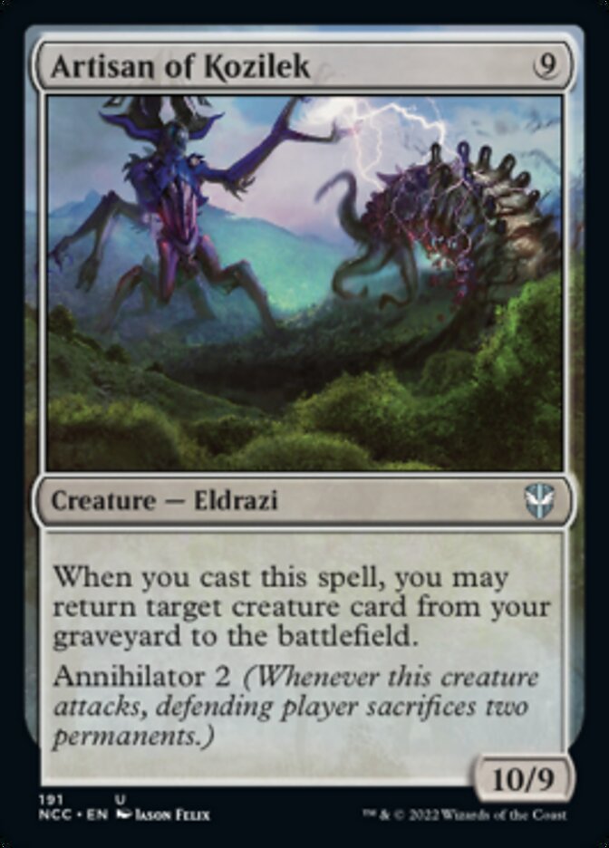 Artisan of Kozilek [Streets of New Capenna Commander] - Magic: The Gathering - Card Brawlers | Quebec | Canada |