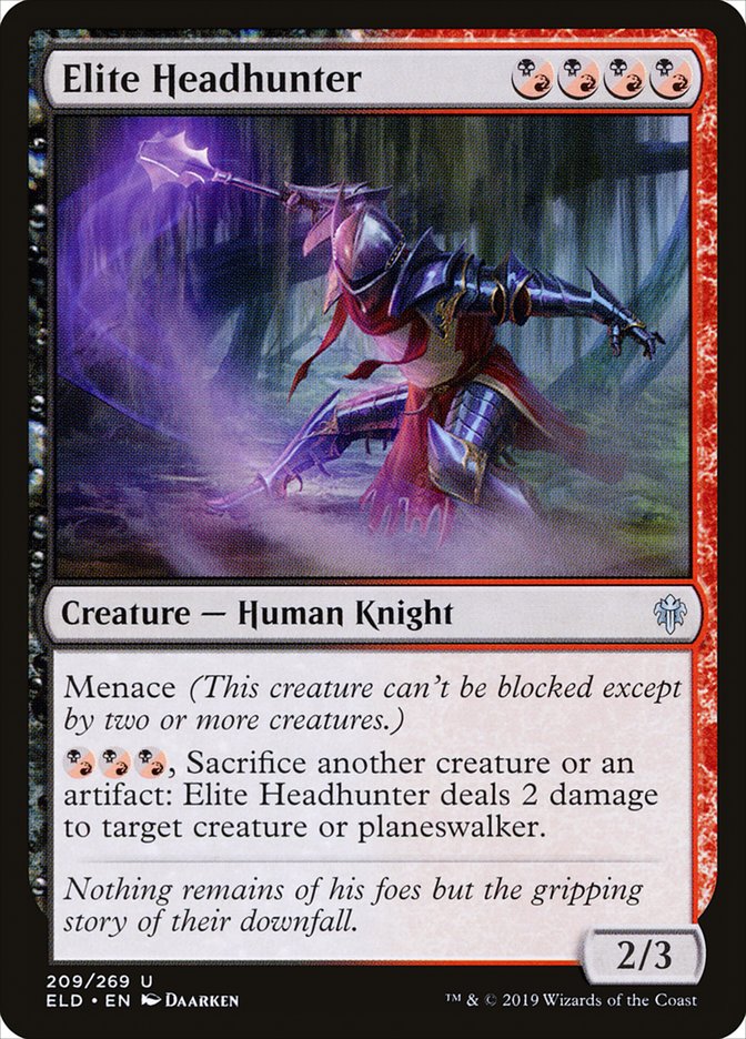 Elite Headhunter [Throne of Eldraine] - Magic: The Gathering - Card Brawlers | Quebec | Canada |