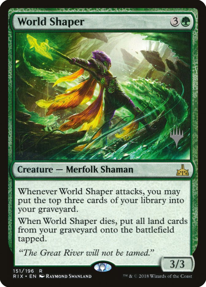 World Shaper (Promo Pack) [Rivals of Ixalan Promos] - Magic: The Gathering - Card Brawlers | Quebec | Canada |