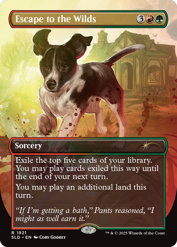 Escape to the Wilds (1921) (Rainbow Foil) [Secret Lair Drop Series] - Magic: The Gathering - Card Brawlers | Quebec | Canada |
