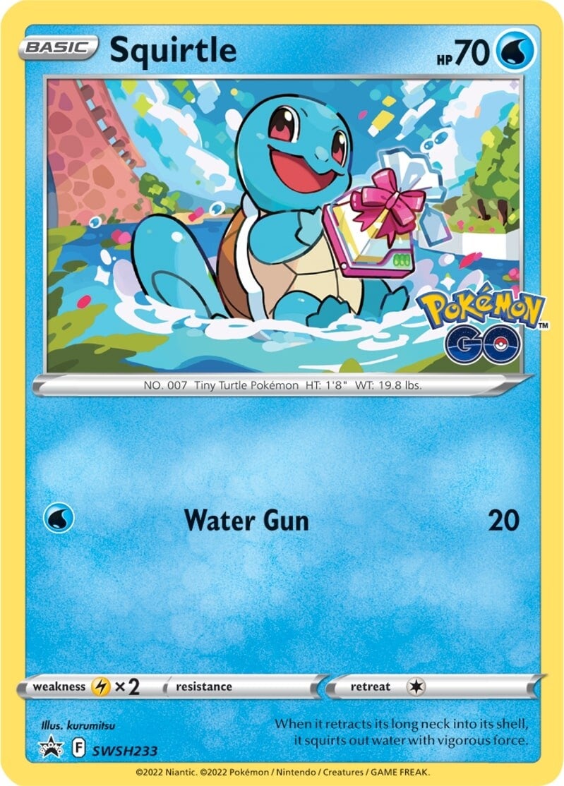 Squirtle (SWSH233) [Sword & Shield: Black Star Promos] - Pokémon - Card Brawlers | Quebec | Canada |