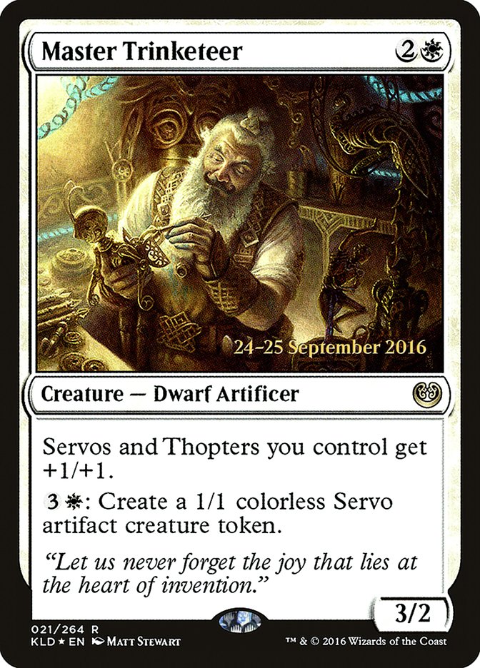 Master Trinketeer [Kaladesh Prerelease Promos] - Magic: The Gathering - Card Brawlers | Quebec | Canada |