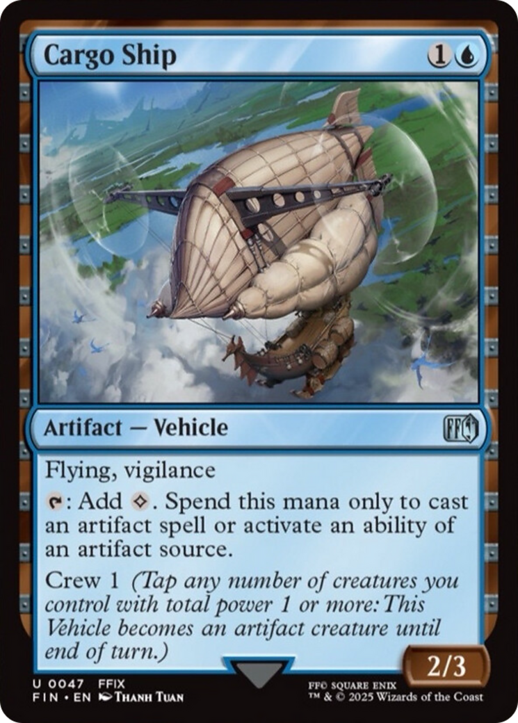 Cargo Ship [FINAL FANTASY] - Magic: The Gathering - Card Brawlers | Quebec | Canada |