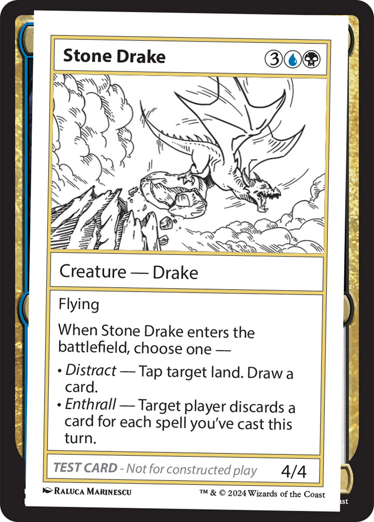 Stone Drake [Mystery Booster 2 Playtest Cards] - Magic: The Gathering - Card Brawlers | Quebec | Canada |