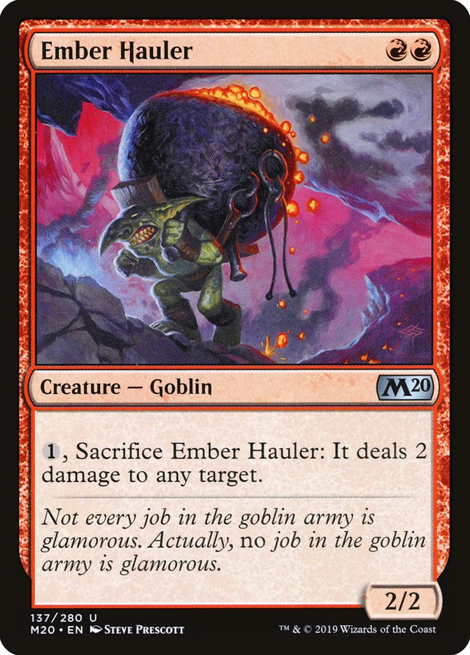 Ember Hauler [Core Set 2020] - Magic: The Gathering - Card Brawlers | Quebec | Canada |