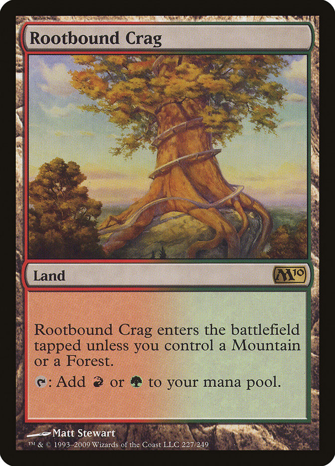 Rootbound Crag [Magic 2010] - Magic: The Gathering - Card Brawlers | Quebec | Canada |