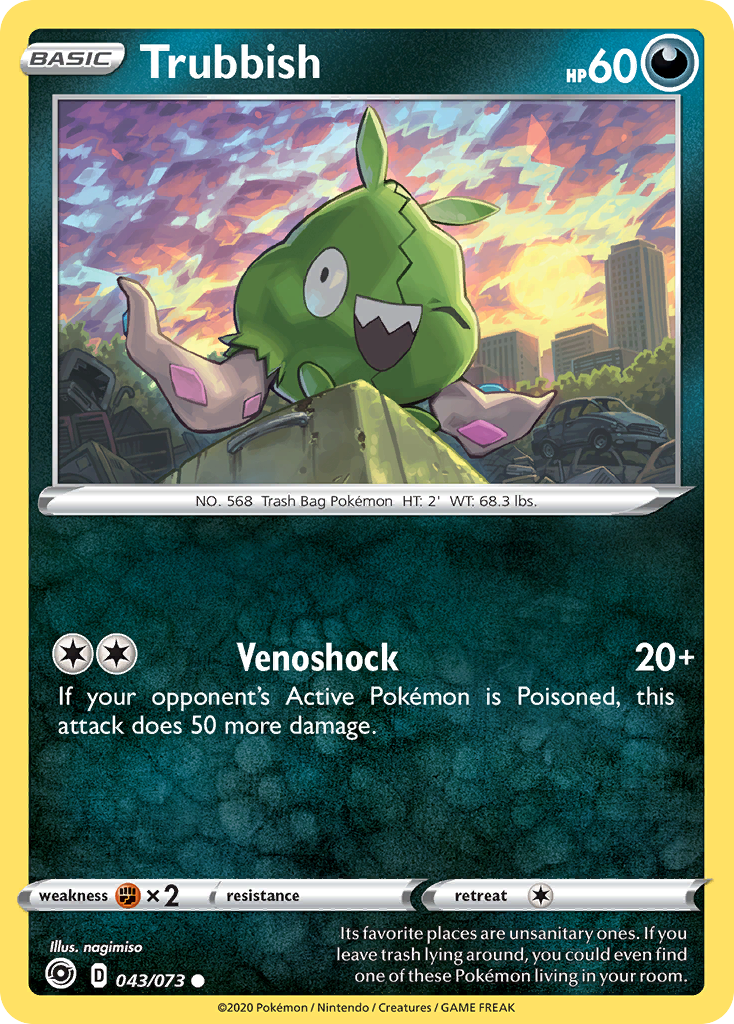 Trubbish (043/073) [Sword & Shield: Champion's Path] - Pokémon - Card Brawlers | Quebec | Canada |