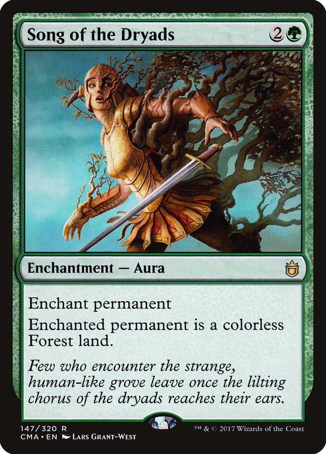Song of the Dryads [Commander Anthology] - Magic: The Gathering - Card Brawlers | Quebec | Canada |