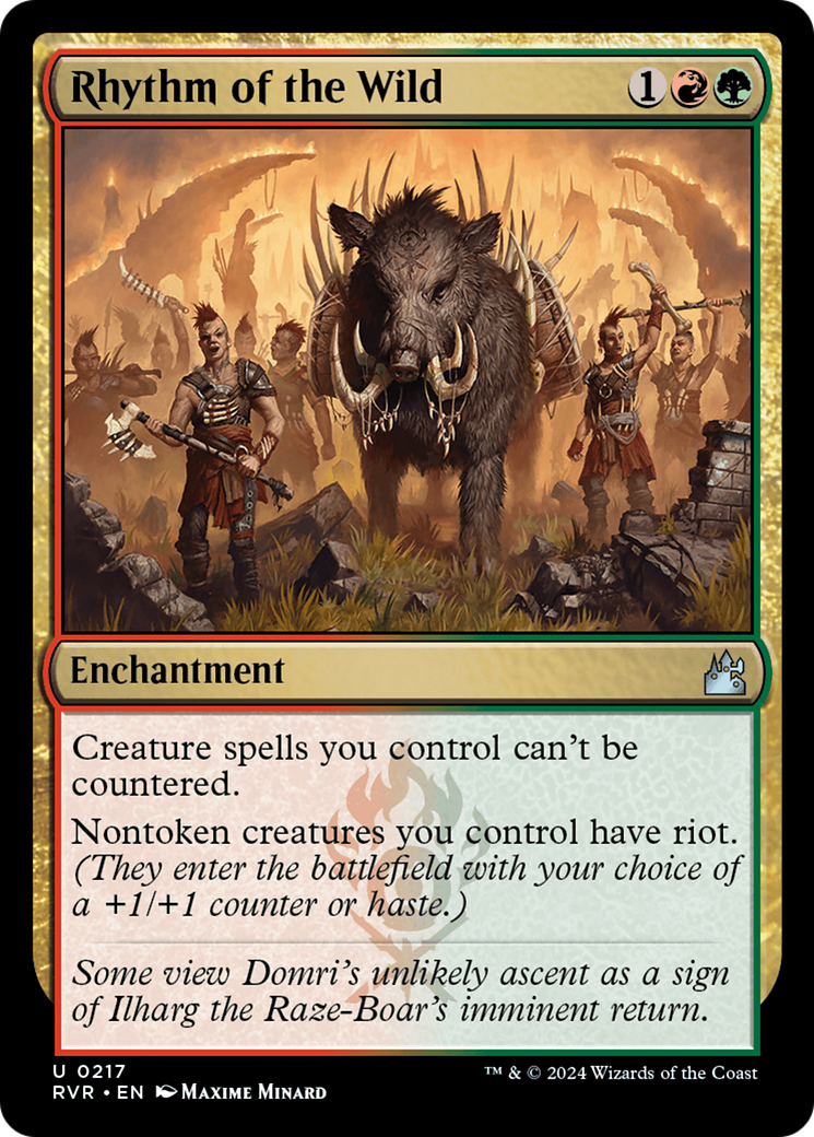 Rhythm of the Wild [Ravnica Remastered] - Magic: The Gathering - Card Brawlers | Quebec | Canada |
