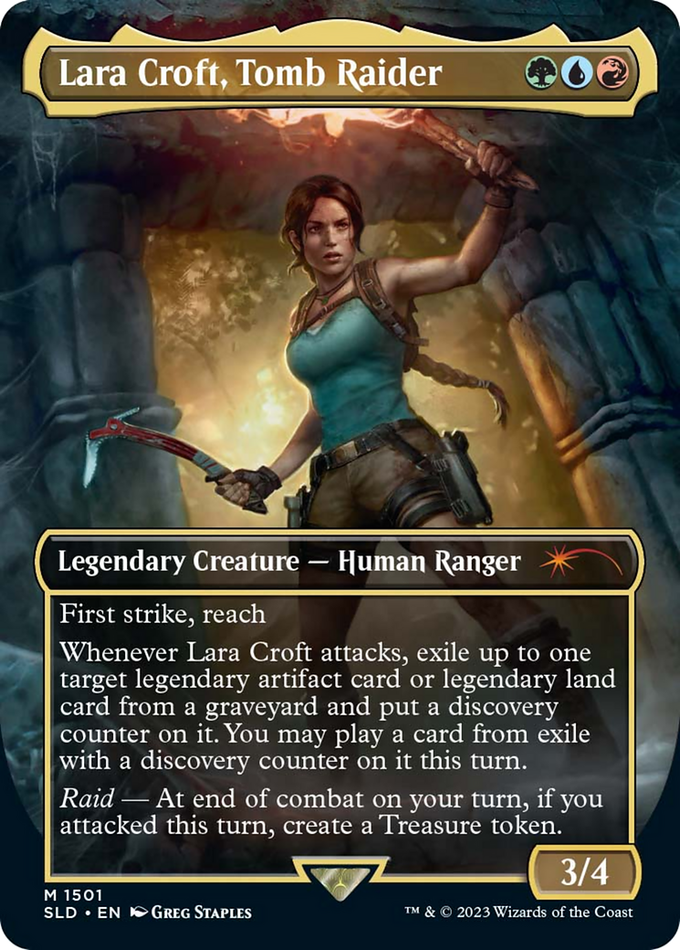 Lara Croft, Tomb Raider [Secret Lair Drop Series] - Magic: The Gathering - Card Brawlers | Quebec | Canada |