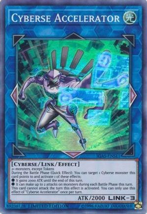 Cyberse Accelerator [IGAS-ENSE1] Super Rare - Yu-Gi-Oh! - Card Brawlers | Quebec | Canada |