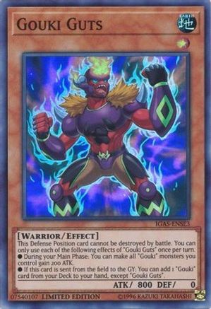 Gouki Guts [IGAS-ENSE3] Super Rare - Yu-Gi-Oh! - Card Brawlers | Quebec | Canada |